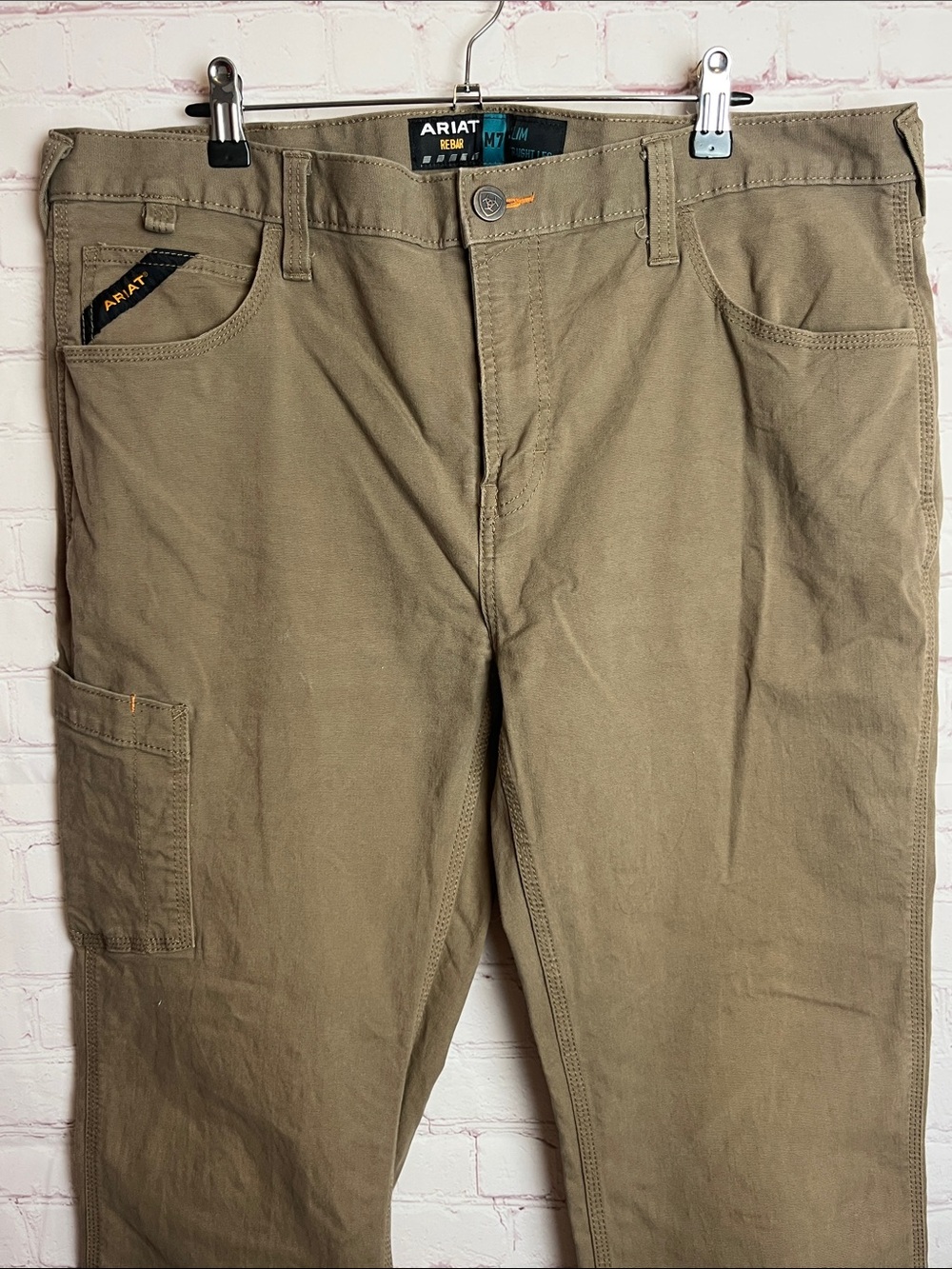 Ariat Rebar M7 Slim Straight Leg Pants - Picture 5 of 16